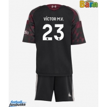 Liverpool Victor Munoz #23 Tredjedraktsett Barn 2026-27 Kortermet (+ Korte bukser)